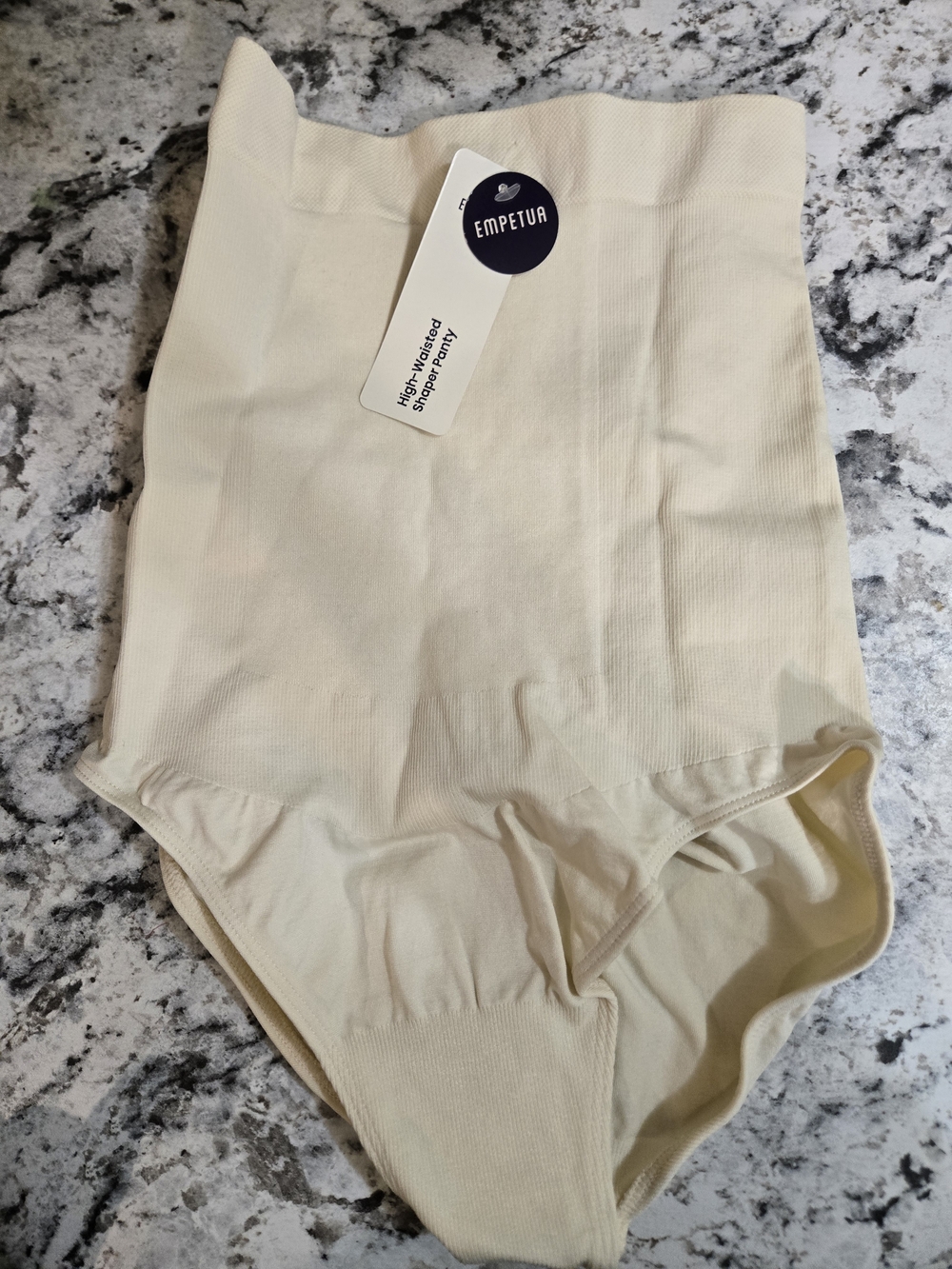 Shapermint Empetua High-Waist Shaper Panty in Cream XL/XXL